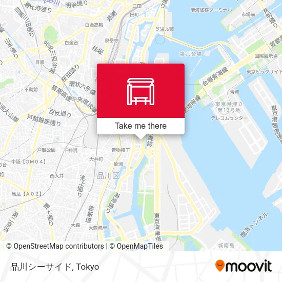 品川シーサイド map
