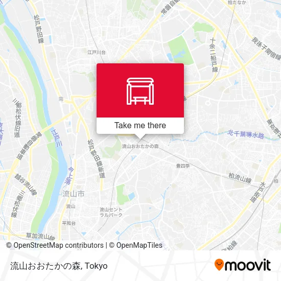 流山おおたかの森 map