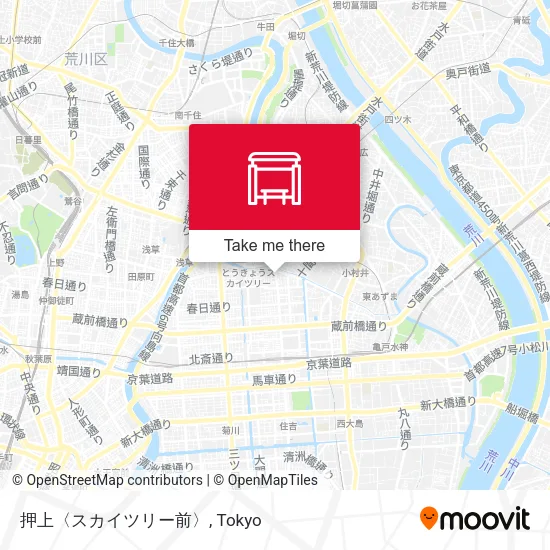 押上〈スカイツリー前〉 map