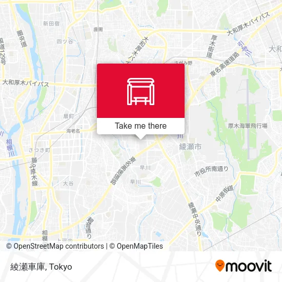 綾瀬車庫 map