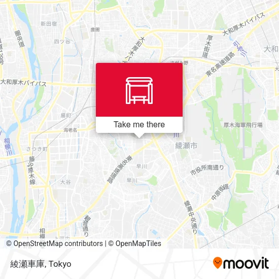 綾瀬車庫 map