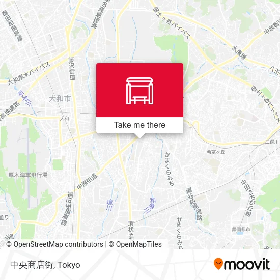 中央商店街 map
