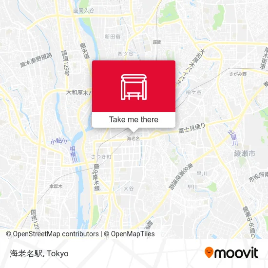 海老名駅 map