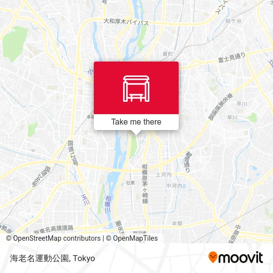 海老名運動公園 map