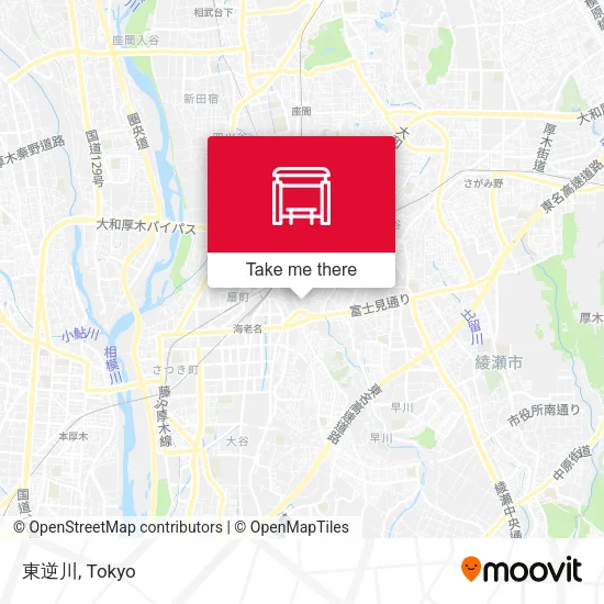 Higashi-Sakakawa map