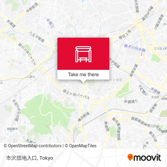 Ichizawa Housing Complex Entrance map