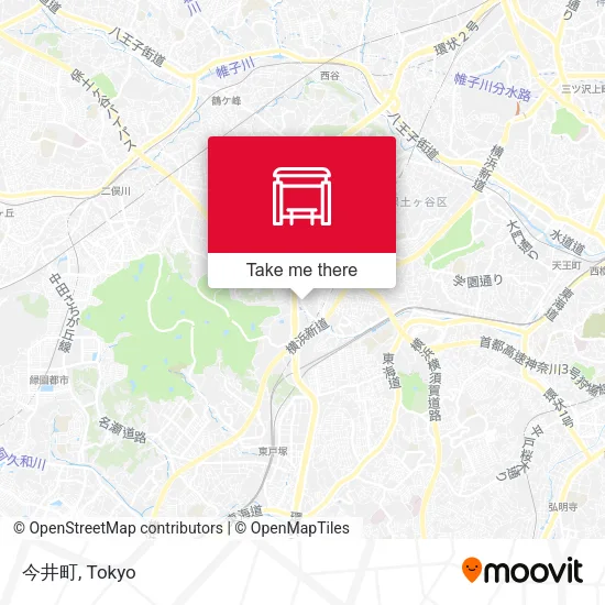 今井町 map