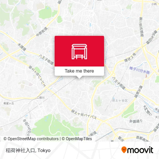 稲荷神社入口 map