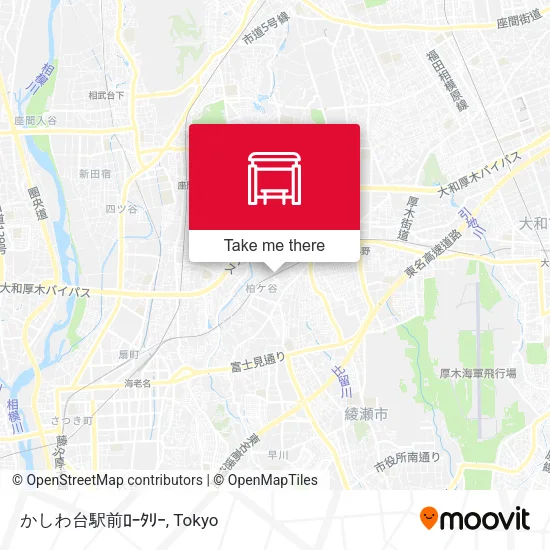 かしわ台駅前ﾛｰﾀﾘｰ map
