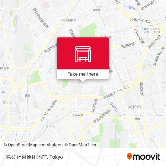 Prefectural Housing Higashihara Complex map