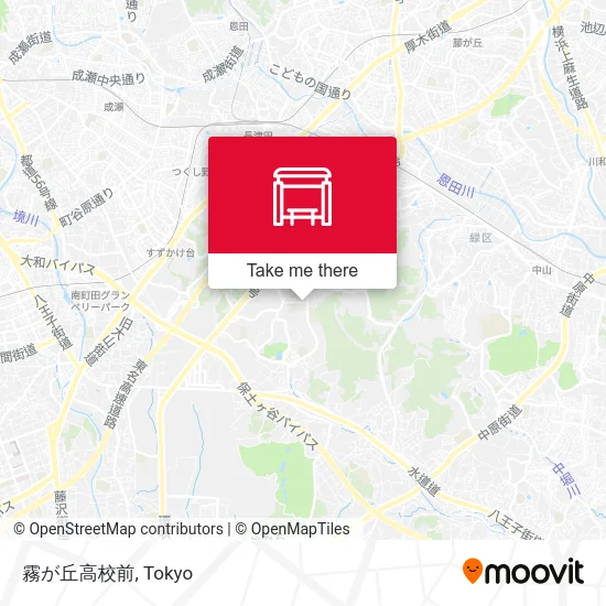 霧が丘高校前 map