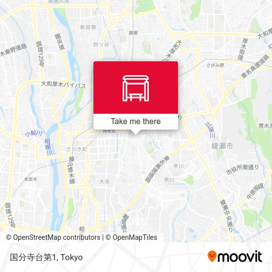 国分寺台第1 map