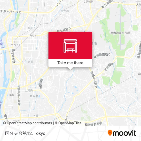 Kokubunji-dai 12 map