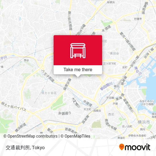交通裁判所 map
