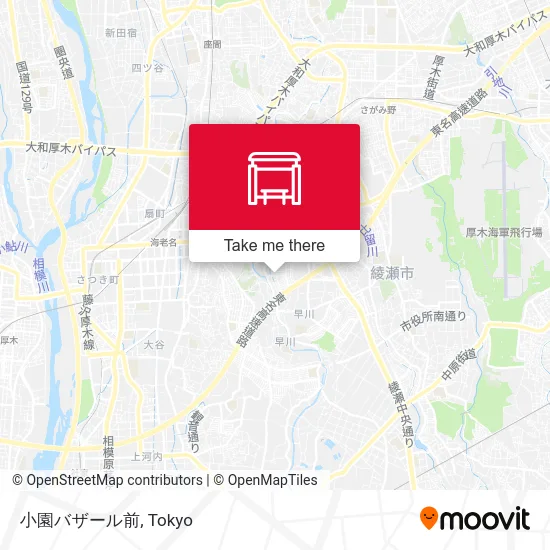 小園バザール前 map