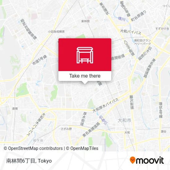 Minamirinkyo 6-chome map