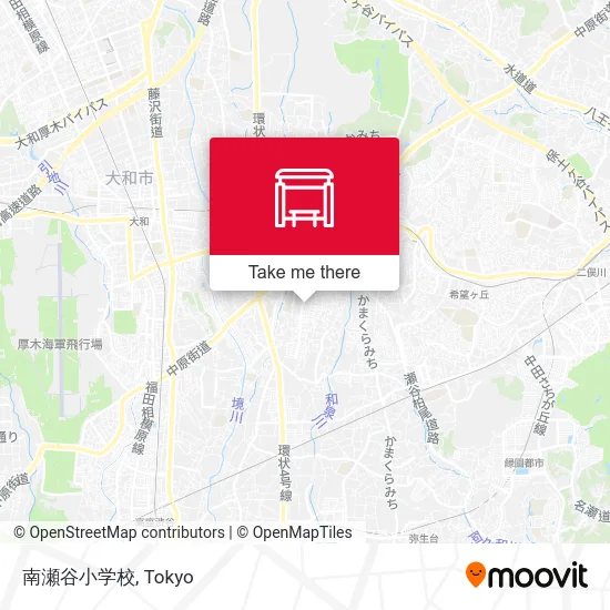 南瀬谷小学校 map
