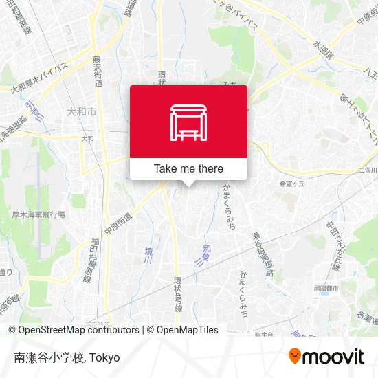 Minami-Seya Elementary School map