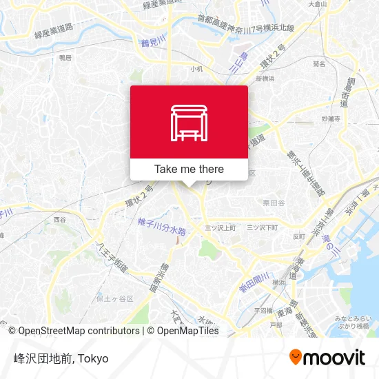 Minesawa Housing Complex Front map