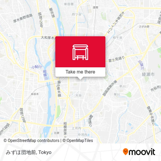 みずほ団地前 map