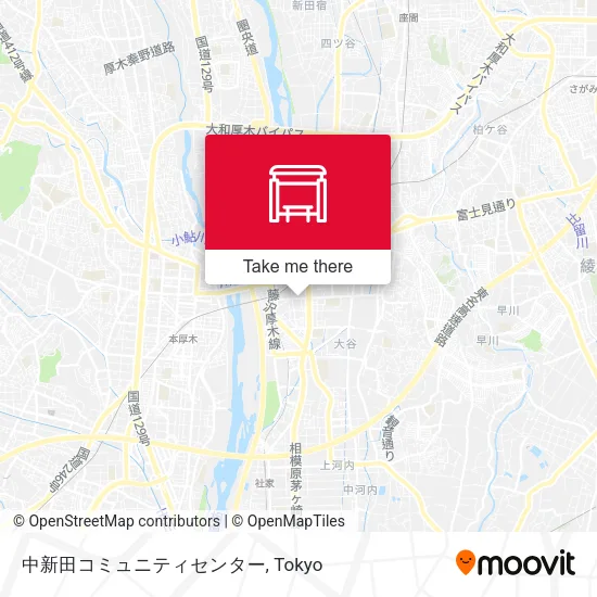 中新田コミュニティセンター map