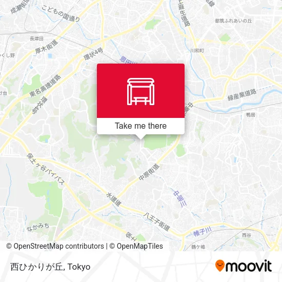 西ひかりが丘 map