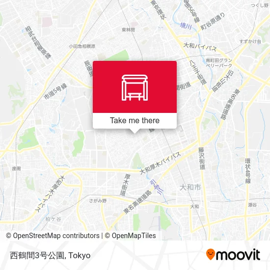 西鶴間3号公園 map