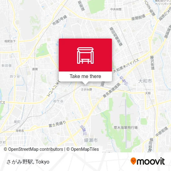 さがみ野駅 map