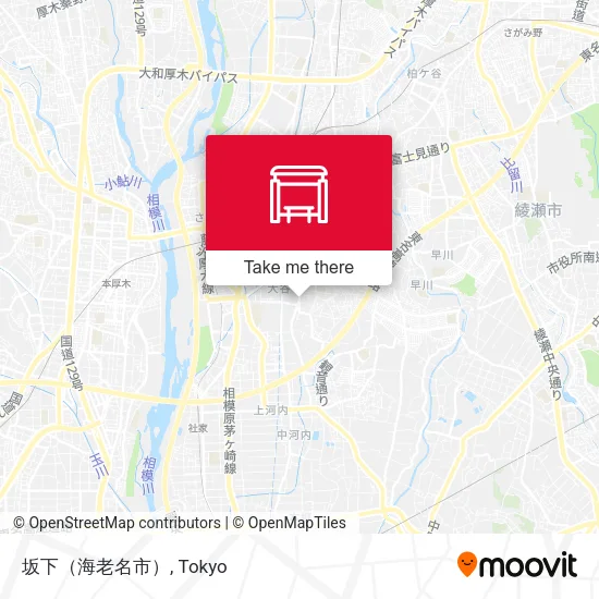 坂下（海老名市） map