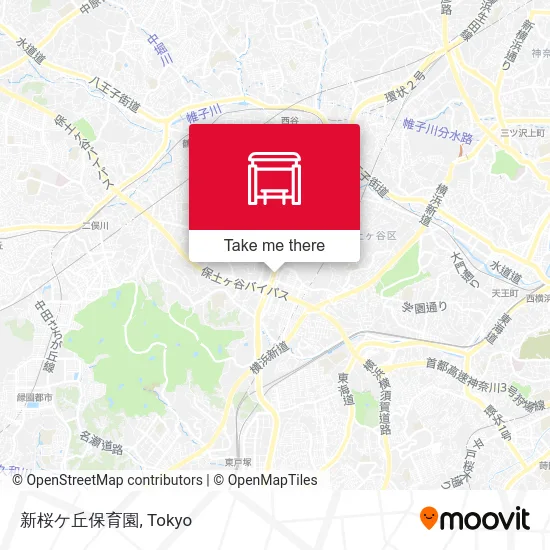 Shin-Sakuragaoka Nursery map