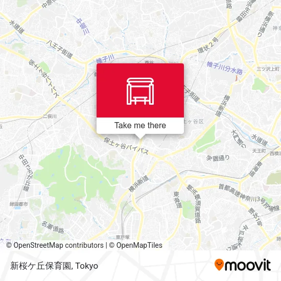 新桜ケ丘保育園 map