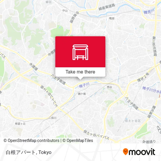 白根アパート map