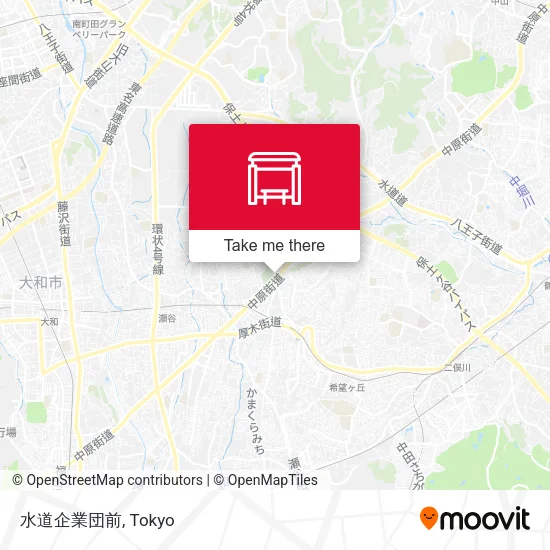 水道企業団前 map