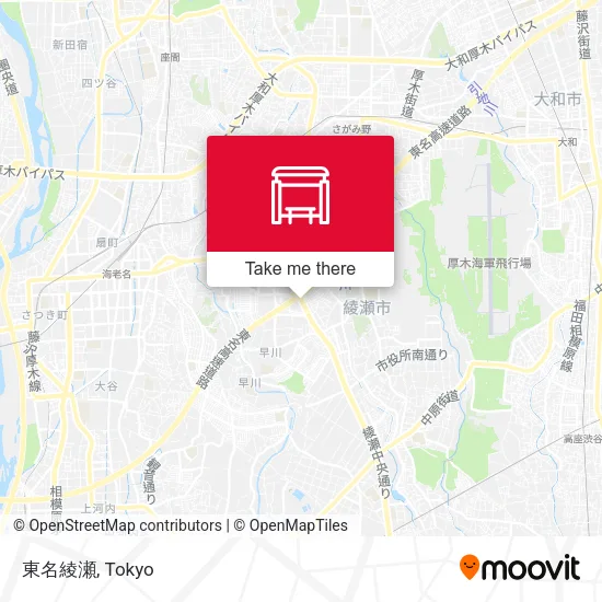 東名綾瀬 map