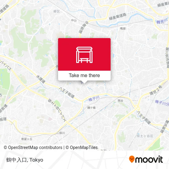 Tsuru-naka Entrance map