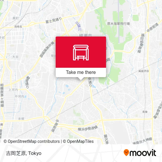 Yoshioka Shibahara map