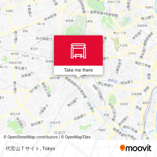 代官山Ｔサイト map