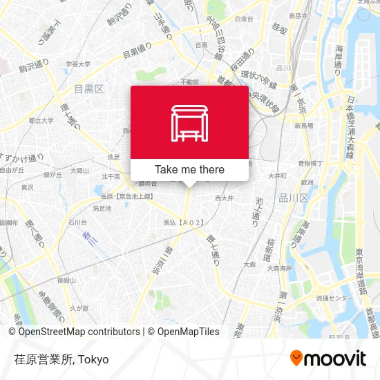 Ebara Business Office map