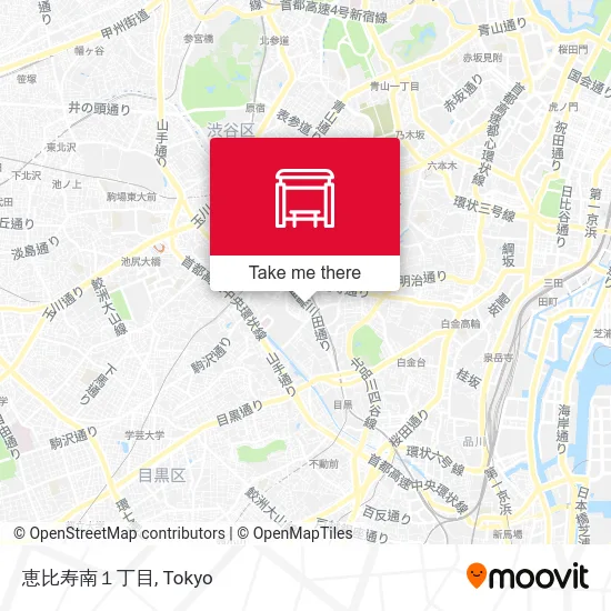 恵比寿南１丁目 map