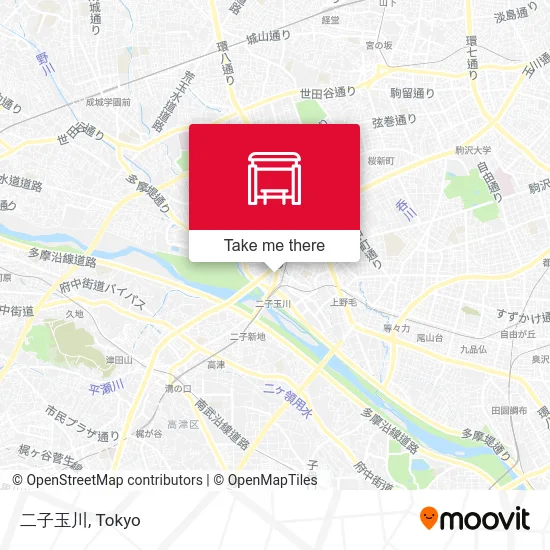 二子玉川 map