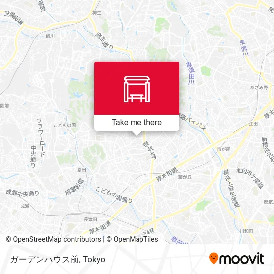 ガーデンハウス前 map