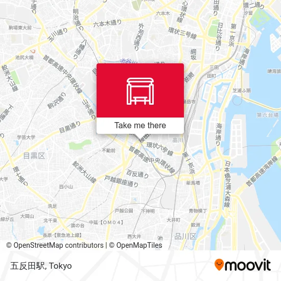 五反田駅 map