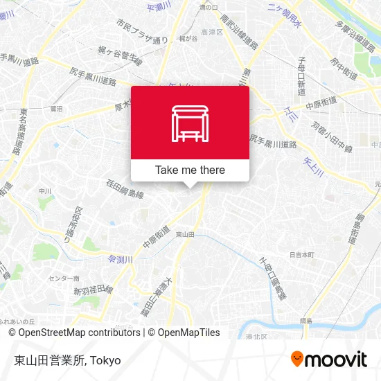 東山田営業所 map