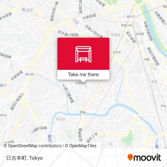 Hiyoshi-Honcho map