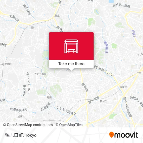 鴨志田町 map