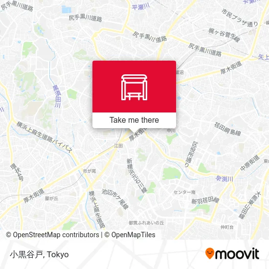 小黒谷戸 map