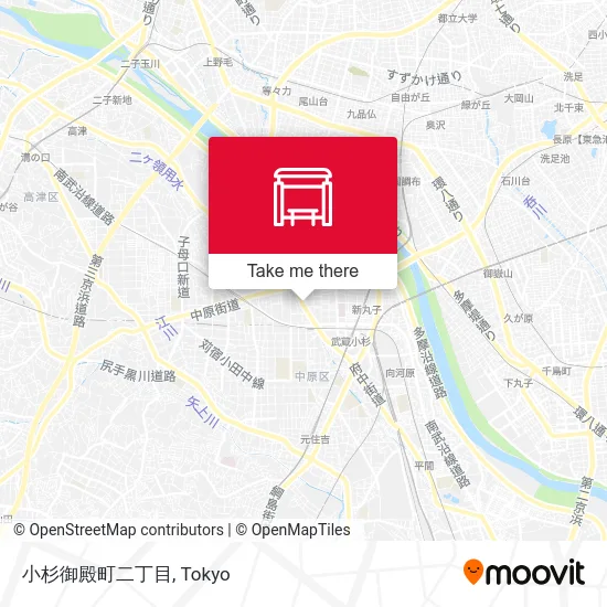 小杉御殿町二丁目 map