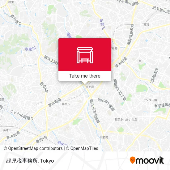 Midori Prefectural Tax Office map