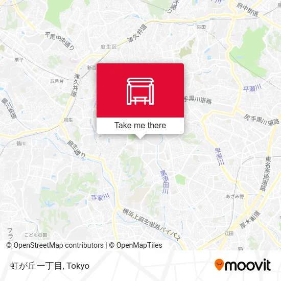 虹が丘一丁目 map