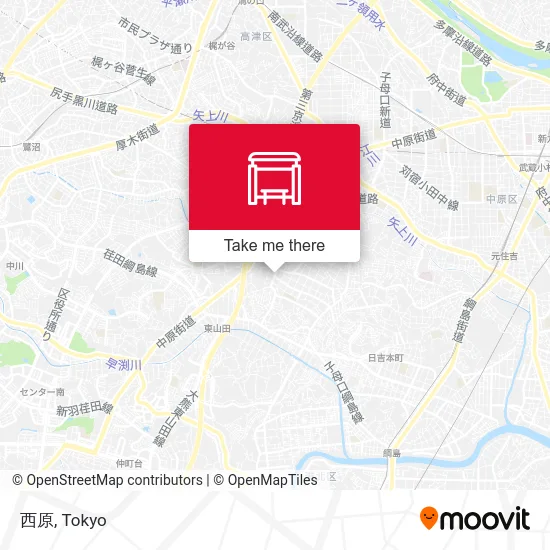 西原 map